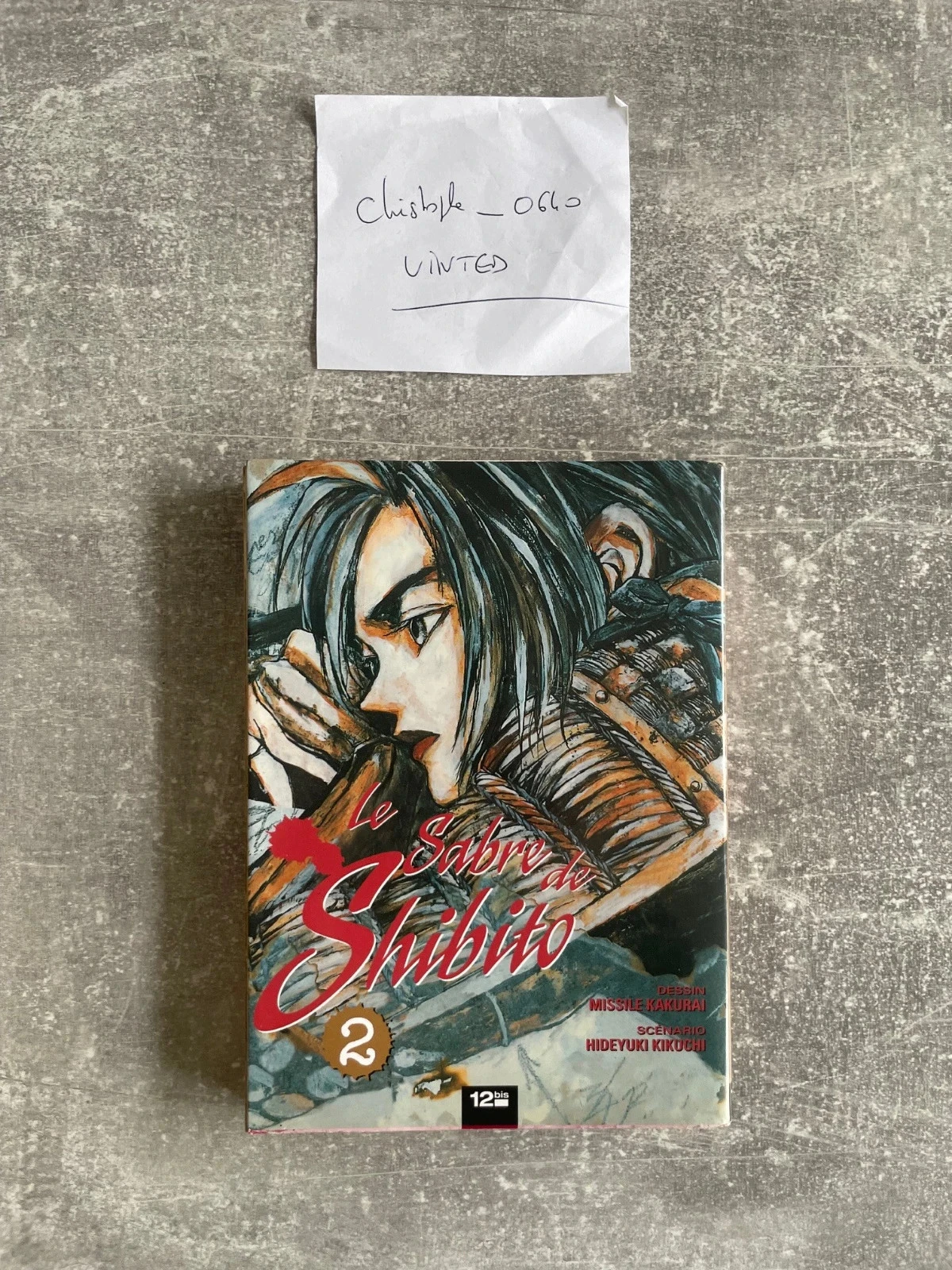 Manga Le sabre de Shibito tome 2 version française.